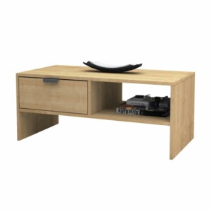 Τραπεζάκι σαλονιού Galaxy Megapap χρώμα φυσικό οξιάς 100x50x42εκ. - Image 4