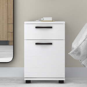 Κομοδίνο - συρταριέρα γραφείου Veto Megapap χρώμα λευκό 40x39x57εκ. - Image 4