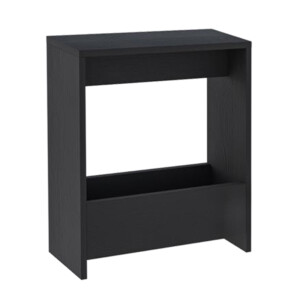 Τραπεζάκι βοηθητικό Simpi Megapap χρώμα black wood 55x20x60εκ. - Image 3