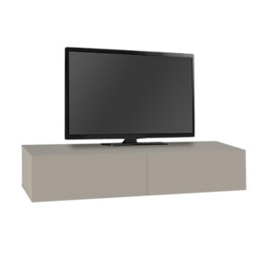 Έπιπλο τηλεόρασης επιτοίχιο Francy Megapap χρώμα sandstone 135x31,7x25εκ. - Image 6