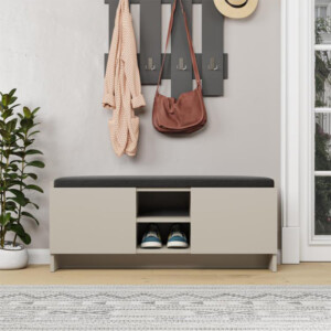 Παπουτσοθήκη Zulla Megapap χρώμα sandstone 110x37x43εκ. - Image 4