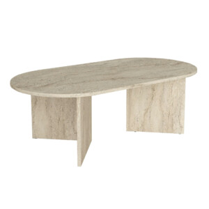 Τραπεζάκι σαλονιού Cortado Megapap χρώμα travertine 120x60x39,6εκ. - Image 3