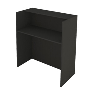 Γραφείο υποδοχής - reception Aloha Megapap με LED χρώμα ανθρακί - sepet oak 95,5x40x110,3εκ. - Image 8