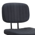 Καρέκλα γραφείου Romano Megapap από τεχνόδερμα χρώμα μαύρο 46x53x79/86εκ. - Image 8