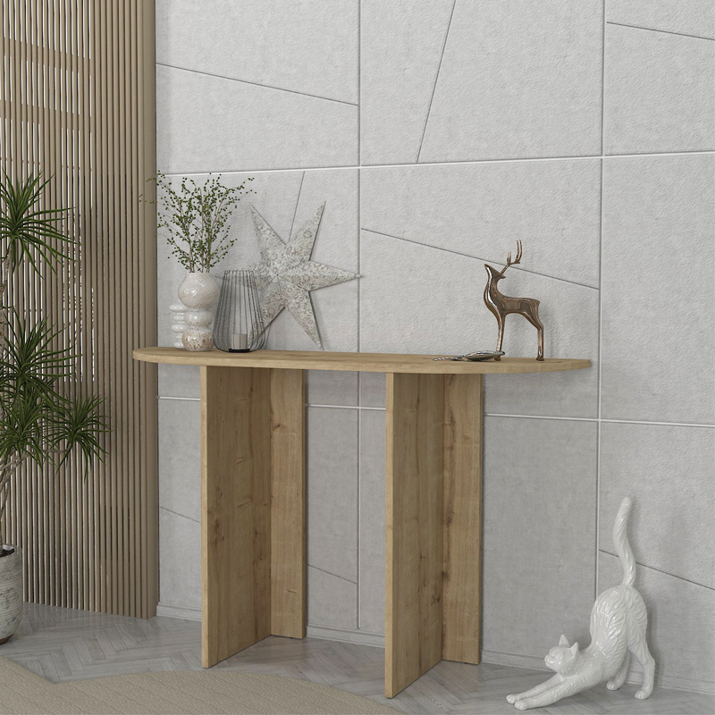 Κονσόλα Cortado Megapap χρώμα sapphire oak 120x35x75εκ. Κονσόλα Cortado Megapap χρώμα sapphire oak 120x35x75εκ.