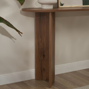 Κονσόλα Sira Megapap χρώμα καρυδί 150x35x75εκ. - Image 5