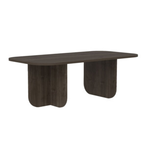 Τραπεζάκι σαλονιού Becaj Megapap χρώμα καρυδί 120x60x41,4εκ. - Image 4