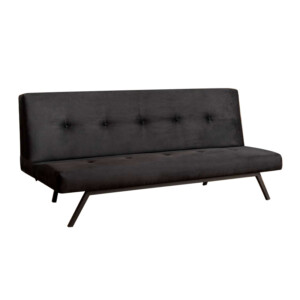 Καναπές - κρεβάτι Zola Megapap τριθέσιος υφασμάτινος χρώμα μαύρο 180x64x78εκ. - Image 6