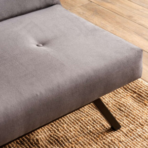 Καναπές - κρεβάτι Zola Megapap τριθέσιος υφασμάτινος χρώμα γκρι 180x64x78εκ. - Image 4