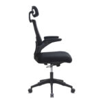 Καρέκλα γραφείου διευθυντική Belora Megapap με ύφασμα Mesh χρώμα μαύρο 63,5x62x117/127εκ. - Image 5