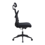 Καρέκλα γραφείου διευθυντική Belora Megapap με ύφασμα Mesh χρώμα μαύρο 63,5x62x117/127εκ. - Image 6