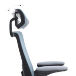 Καρέκλα γραφείου διευθυντική Belora Megapap με ύφασμα Mesh χρώμα γκρι 63,5x62x117/127εκ. - Image 10