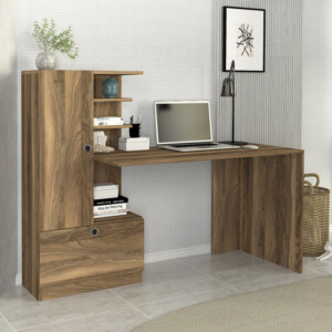 Γραφείο εργασίας Domingo Megapap χρώμα καρυδί 149