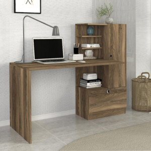 Γραφείο εργασίας Merino Megapap χρώμα καρυδί 149