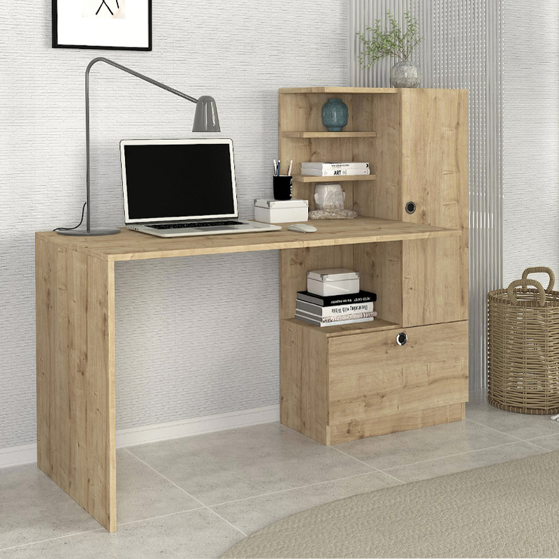 Γραφείο εργασίας Merino Megapap χρώμα sapphire oak 149