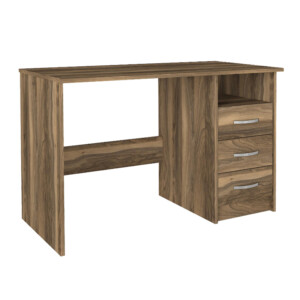 Γραφείο εργασίας Eldoris Megapap χρώμα καρυδί 120x60x75εκ. - Image 5