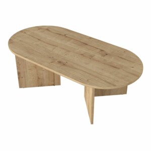 Τραπεζάκι σαλονιού Cortado Megapap χρώμα sapphire oak 120x60x39,6εκ. - Image 6