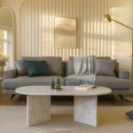 Τραπεζάκι σαλονιού Cortado Megapap χρώμα λευκό εφέ μαρμάρου 120x60x39,6εκ. - Image 5