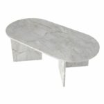 Τραπεζάκι σαλονιού Cortado Megapap χρώμα λευκό εφέ μαρμάρου 120x60x39,6εκ. - Image 7