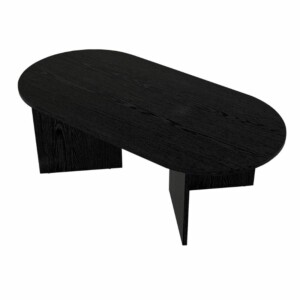 Τραπεζάκι σαλονιού Cortado Megapap χρώμα sencron black 120x60x39,6εκ. - Image 7