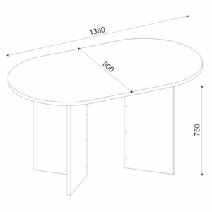 Τραπέζι Cortado Megapap χρώμα λευκό εφέ μαρμάρου 138x80x75εκ. - Image 10