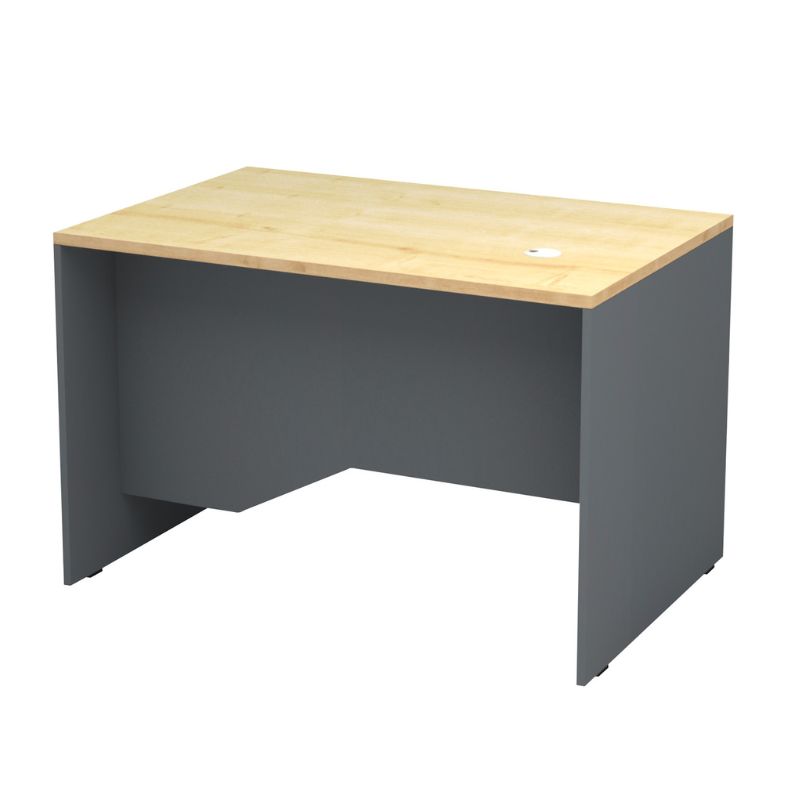 Γραφείο επαγγελματικό Venturo Megapap χρώμα ανθρακί - φυσικό οξιάς 120x80x75εκ. Γραφείο επαγγελματικό Venturo Megapap χρώμα ανθρακί - φυσικό οξιάς 120x80x75εκ.