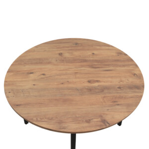 Τραπέζι Zeno Megapap χρώμα ακακίας Ø110x73,5εκ. - Image 5