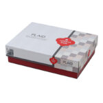 Σετ παπλωματοθήκη Plaid Cotton Box 3 τμχ Μονή (160x220) χρώμα γκρι - Image 4