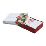 Σετ παπλωματοθήκη Lendell Cotton Box 4 τμχ Διπλή (200x220) χρώμα μέντα - λευκό - Image 5