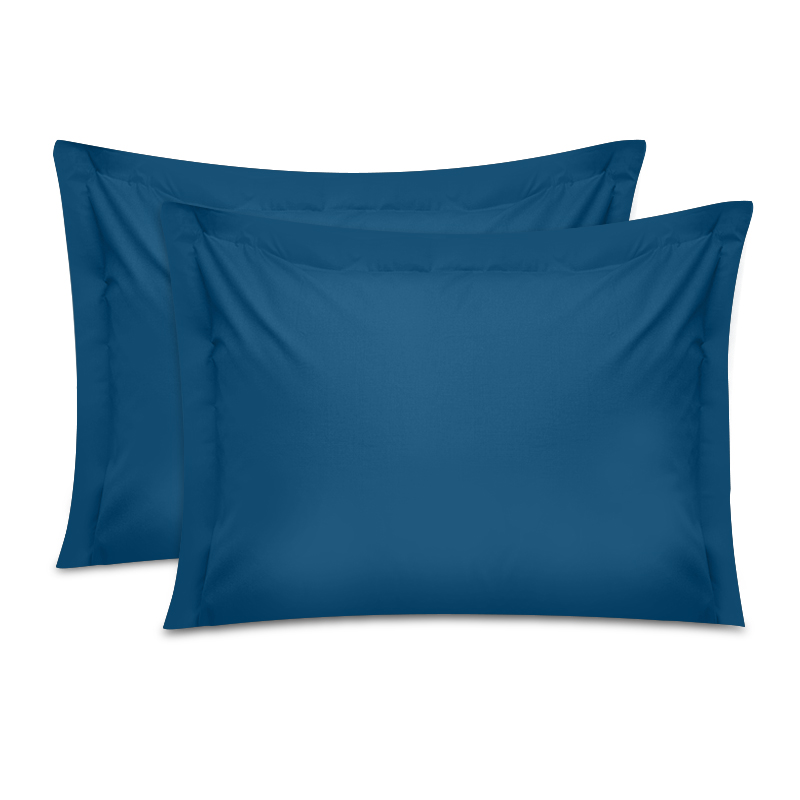 Μαξιλαροθήκες ύπνου Tonne Cotton Box Σετ 2 τμχ χρώμα πετρόλ 50x70+5εκ. Μαξιλαροθήκες ύπνου Tonne Cotton Box Σετ 2 τμχ χρώμα πετρόλ 50x70+5εκ.