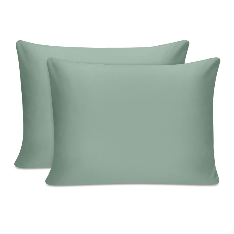 Μαξιλαροθήκες ύπνου Tonne Cotton Box Σετ 2 τμχ χρώμα πράσινο 50x80εκ. Μαξιλαροθήκες ύπνου Tonne Cotton Box Σετ 2 τμχ χρώμα πράσινο 50x80εκ.