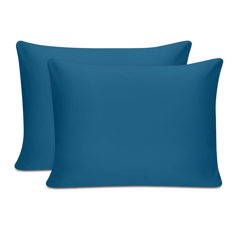 Μαξιλαροθήκες ύπνου Tonne Cotton Box Σετ 2 τμχ χρώμα πετρόλ 50x80εκ. Μαξιλαροθήκες ύπνου Tonne Cotton Box Σετ 2 τμχ χρώμα πετρόλ 50x80εκ.