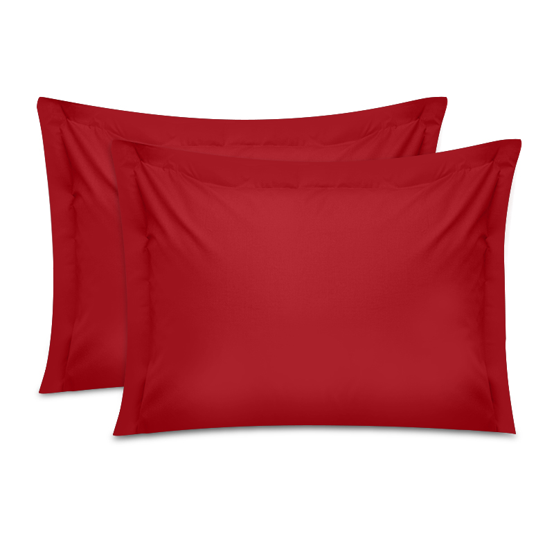 Μαξιλαροθήκες ύπνου Tonne Cotton Box Σετ 2 τμχ χρώμα κόκκινο 50x80+5εκ. Μαξιλαροθήκες ύπνου Tonne Cotton Box Σετ 2 τμχ χρώμα κόκκινο 50x80+5εκ.