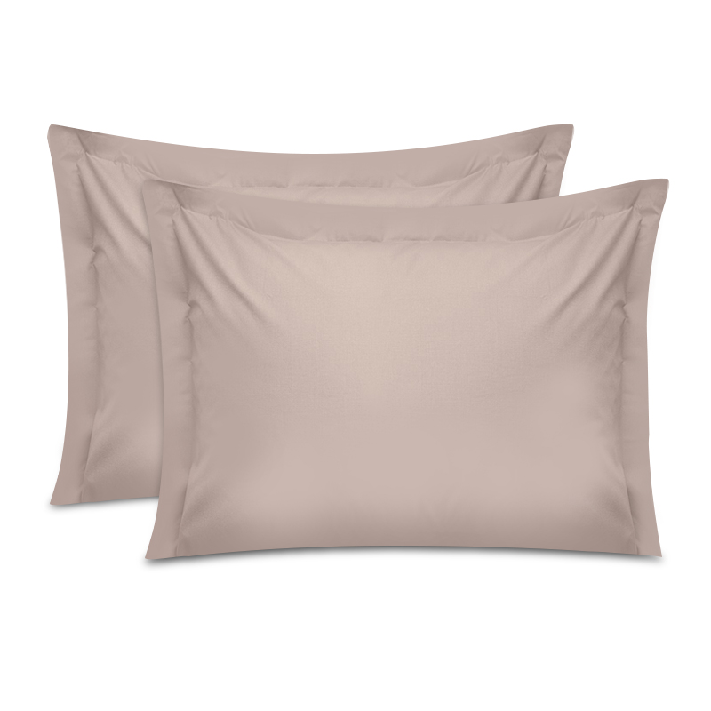 Μαξιλαροθήκες ύπνου Tonne Cotton Box Σετ 2 τμχ χρώμα μπεζ 50x80+5εκ. Μαξιλαροθήκες ύπνου Tonne Cotton Box Σετ 2 τμχ χρώμα μπεζ 50x80+5εκ.