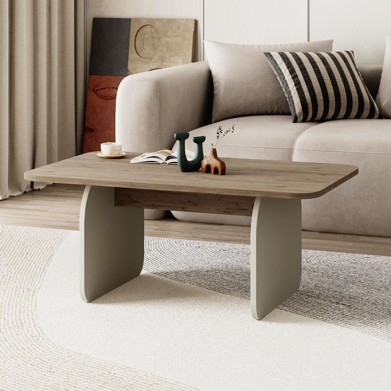 Τραπεζάκι σαλονιού Pietra Megapap χρώμα sepet oak - sandstone 100x60x41 Τραπεζάκι σαλονιού Pietra Megapap χρώμα sepet oak - sandstone 100x60x41