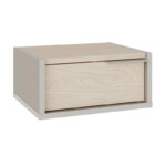 Κομοδίνο επιτοίχιο Eco Megapap χρώμα sandstone - light oak 40x33x18,5εκ. - Image 5