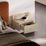 Κομοδίνο επιτοίχιο Dotta Megapap με LED χρώμα light oak 52x33,6x28εκ. - Image 4