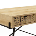 Γραφείο εργασίας Naive Megapap χρώμα sapphire oak 113,4x60x77,5εκ. - Image 6