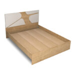 Κρεβάτι Bergamo Megapap χρώμα φυσικό οξιάς 160x200εκ. - Image 3