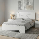 Κρεβάτι Efes Megapap χρώμα λευκό 160x200εκ. - Image 2