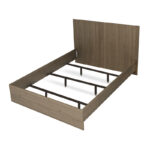 Κρεβάτι Troy Megapap χρώμα καρυδί 140x190εκ. - Image 4