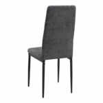 Σετ τραπεζαρία 5τμχ Rubes - Rosa Megapap χρώμα φυσικό οξιάς - γκρι Ø100x78εκ. - Image 3