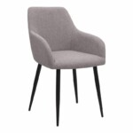 Σετ τραπεζαρία 5τμχ Rubes - Monica Megapap χρώμα φυσικό οξιάς - ανοιχτό μπεζ Ø100x78εκ. - Image 2