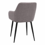 Σετ τραπεζαρία 5τμχ Rubes - Monica Megapap χρώμα φυσικό οξιάς - ανοιχτό μπεζ Ø100x78εκ. - Image 3