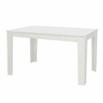 Σετ τραπεζαρία 5τμχ Darlen - Christy Megapap χρώμα λευκό - λαδί 125x72x74εκ. - Image 4