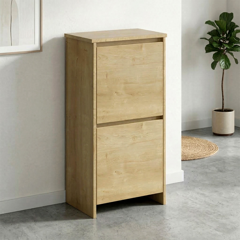 Παπουτσοθήκη Port Megapap χρώμα sapphire oak 48x31x92εκ. Παπουτσοθήκη Port Megapap χρώμα sapphire oak 48x31x92εκ.