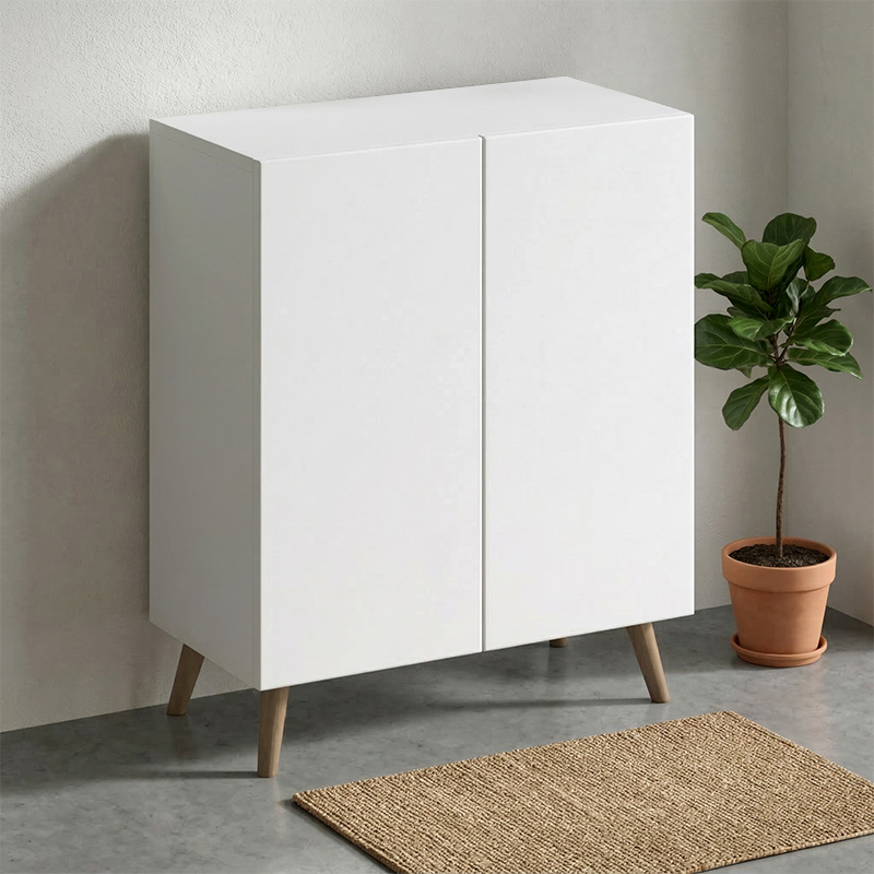 Παπουτσοθήκη Luce Megapap χρώμα λευκό 70x35x85εκ. Παπουτσοθήκη Luce Megapap χρώμα λευκό 70x35x85εκ.