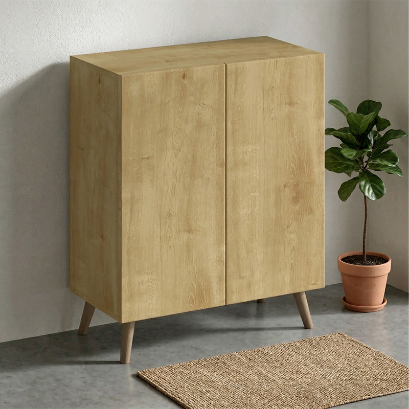 Παπουτσοθήκη Luce Megapap χρώμα sapphire oak 70x35x85εκ. Παπουτσοθήκη Luce Megapap χρώμα sapphire oak 70x35x85εκ.