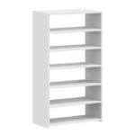 Παπουτσοθήκη Goya Megapap χρώμα λευκό 70x30x120εκ. - Image 2