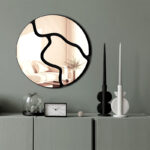 Διακοσμητικό τοίχου Ayna Μegapap με plexiglass Ø48x48εκ. - Image 2